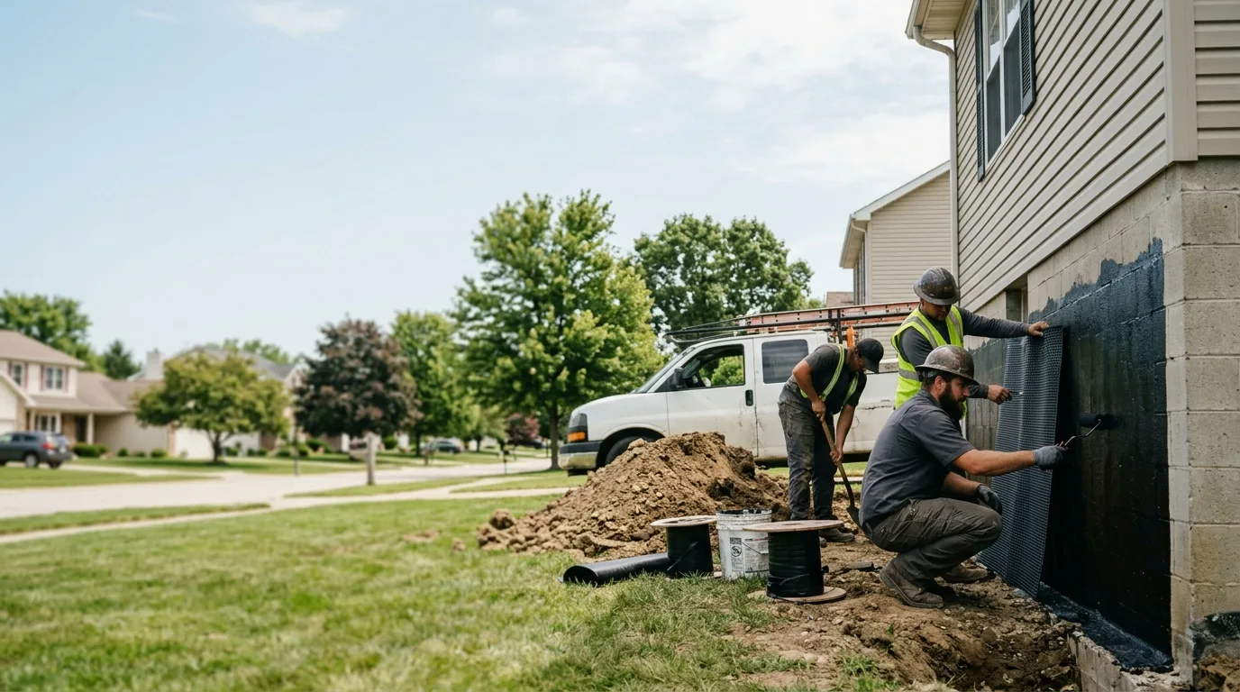 Basement Waterproofing in Carlinville, IL near me